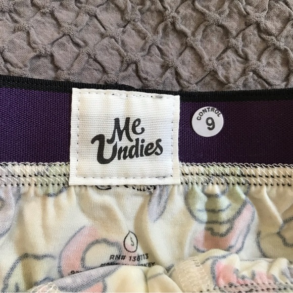Bundle 3 for $10 MeUndies fun fruit cereal patterned boxer briefs. NWOT. - Picture 5 of 7